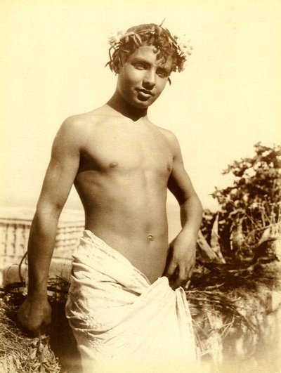 Studie eines jungen Jungen, Neapel, ca. 1899 von Baron Wilhelm von Gloeden